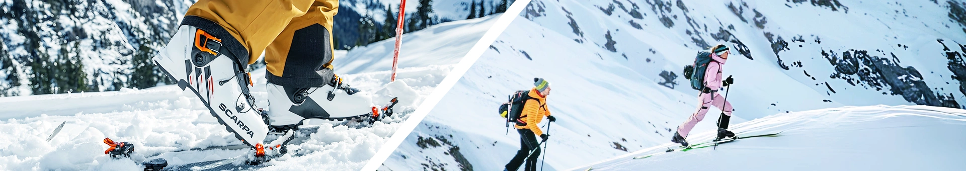 Alpine touring boots