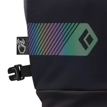 Guantes Black Diamond Hybrid Light - Negro-Carbon - 3