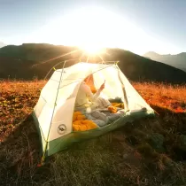 Big Agnes Tiger Wall 2 Platinum Gris/Bleu - 2