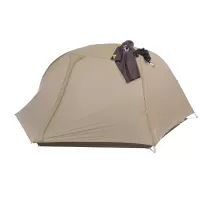 Big Agnes Tiger Wall UL3 Bikepack Solution Dye - Greige/Gris - 3