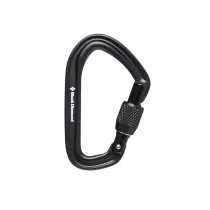 Black Diamond Moschettone Hotforge Screwgate - Nero