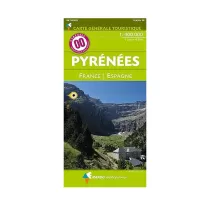 IGN Pyrenees Mappa da escursionismo 1:400 000