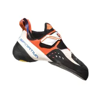 La Sportiva Solution Women - White/Lily Orange