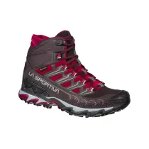 La Sportiva Ultra Raptor II Mid Femme GTX - Carbon/Red Plum