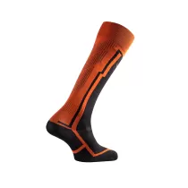  Calcetines de esquí Lurbel Ski Pro Six - Negro/Naranja