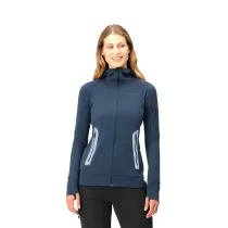 Norrona Falketind Power Grid Hood Donna - Indigo Night - 2