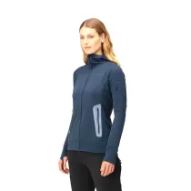 Norrona Falketind Power Grid Hood Donna - Indigo Night - 3