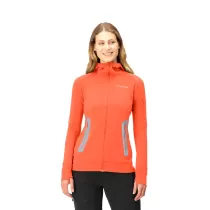 Norrona Falketind Power Grid Hood Women - Orange Alert - 2