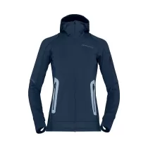 Norrona Falketind Power Grid Hood Women - Indigo Night