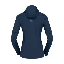 Norrona Falketind Power Grid Hood Women - Indigo Night - 1