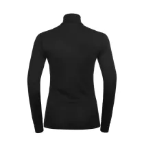 Odlo ML 1/2 Zip Active Warm Eco Women T-Shirt - Black - 1