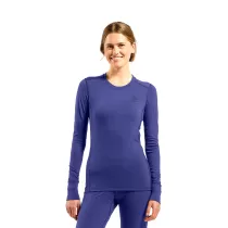 Odlo Natural Merino 200 Baselayer Top  Femme - Skipper Blue - 2