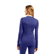Odlo Natural Merino 200 Baselayer Top  Femme - Skipper Blue - 3