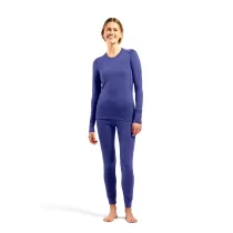 Odlo Natural Merino 200 Baselayer Top  Femme - Skipper Blue - 4