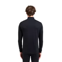 Odlo T-Shirt ML 1/2 zip Natural 100% Merino Warm - Noir - 3