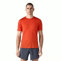 Patagonia Cap Cool Merino Blend Shirt - Pollinator Orange - 1