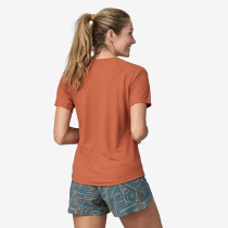 Patagonia Cap Cool Trail Graphic Shirt Women - Lose It: Sienna Clay - 2