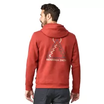 Patagonia Dawn Tracks Uprisal Hoody - Burnished Red - 2