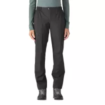 Pantalones Mujer Patagonia Granite Crest Rain - Negro - 1