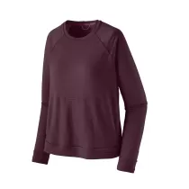 Patagonia L/S Cap Thermal Crew Femme - Night Plum: Obsidian Plum X-Dye
