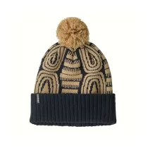 Patagonia Powder Town Beanie - Flow: Sunken Blue