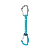Petzl Djinn Axess Rinvio - Turchese - 25 cm - 1
