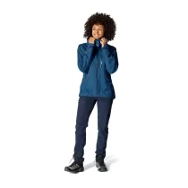 Giacca Donna Rab Downpour Mountain - Tempest Blue - 1