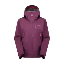 Rab Downpour Mountain Jacket Women - Mulberry