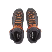 Salewa MS MTN Trainer MID GTX Uomo Asphalt/Orange Fluo - 4