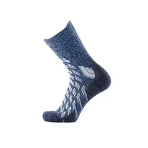 Therm-ic W's Trek Cool Crew - Blue/White - 1