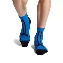 X-Socks Trailrun Discover Ankle - Blu Minerale/Nero - 1