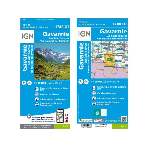 1748OT Gavarnie. Luz St Sauveur. Parc National des Pyrénées