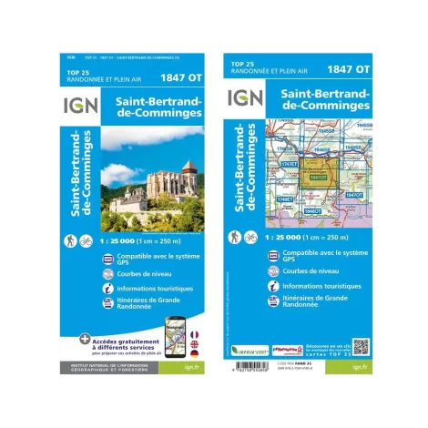 IGN 1847OT St Bertrand de Comminges