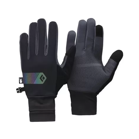 Guantes Black Diamond Hybrid Light - Negro-Carbon