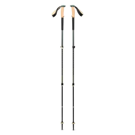 Black Diamond Trail Cork Trekking Poles - Laurel Green