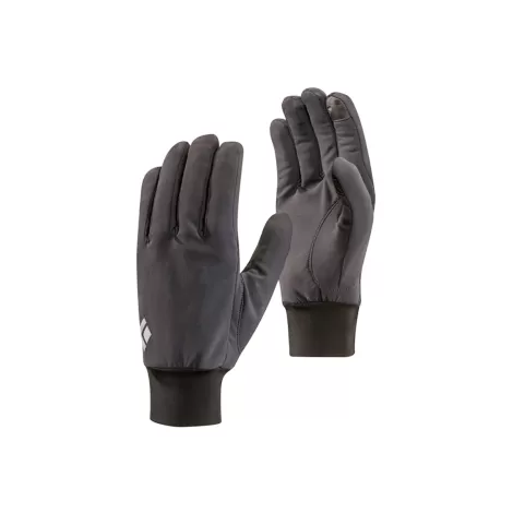 Black Diamond Lightweight Softshell Gloves - Smoke 