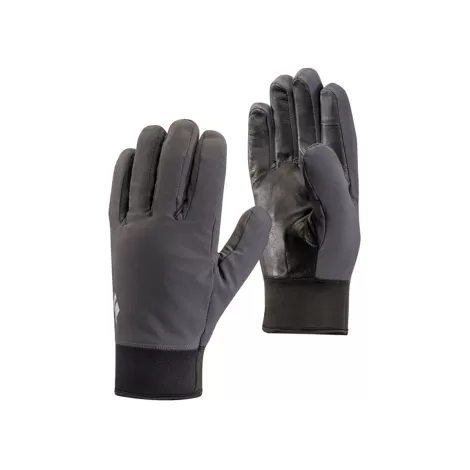 Black Diamond Midweight Softshell Mitts - Smoke