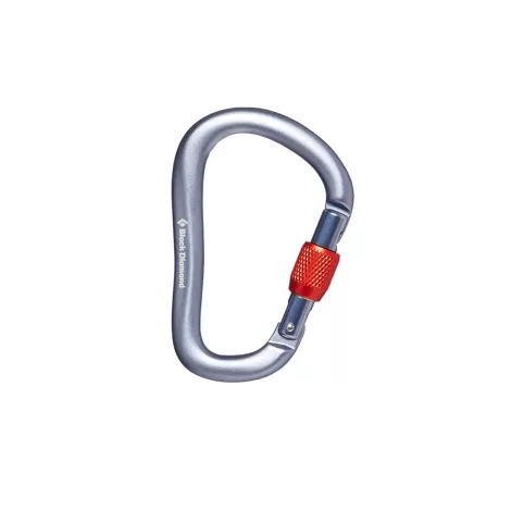 Black Diamond Rocklock Screwgate Carabiner - Gris