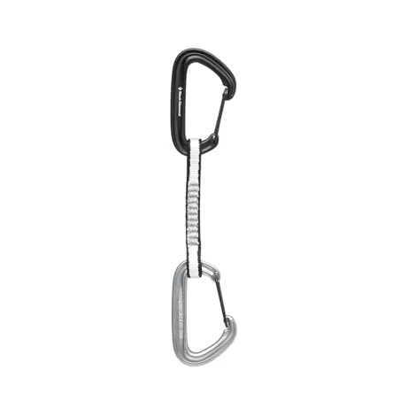 Black Diamond Litewire Quickdraw 12 cm - Black/Grey