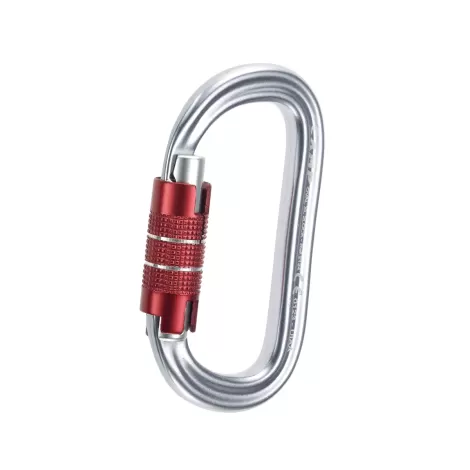 Camp Oval XL 2 Lock - Polished/Red