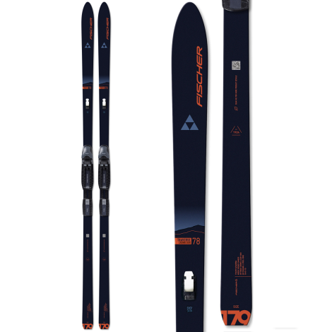 Fischer Traverse 78 Crown/Skin Xtralite Ski 2027