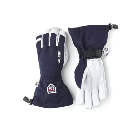 Guanti da sci Hestra Army Leather Heli - Navy