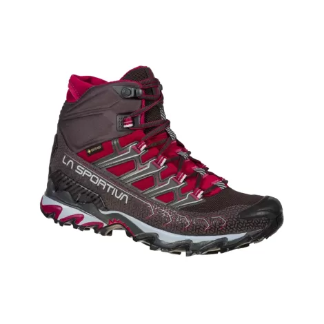 La Sportiva Ultra Raptor II Mid Woman GTX - Carbon/Red Plum