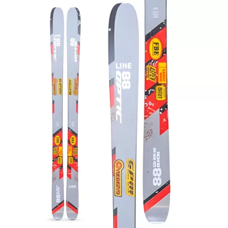 Line Optic 88 Esquí + Fijacións de Telemark