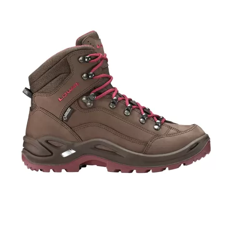 Lowa Renegade GTX Mid Women - Espresso/Berry