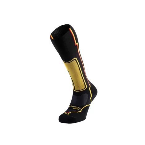 Calcetines de esquí Lurbel Alpine Six - Negro/Amarillo