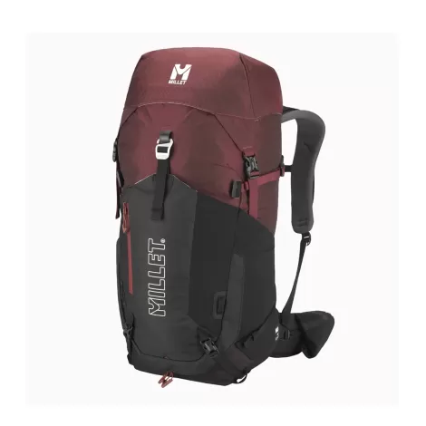 Millet Ubic 40 - Nero/Rosso scuro