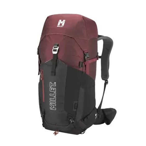 Millet Ubic 40 - Black/Dark Red