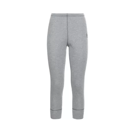 Odlo Active Warm Eco Bottom 3/4 Donna - Steel Grey Melange