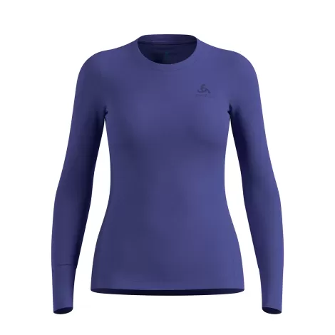 Odlo Natural Merino 200 Baselayer Top  Femme - Skipper Blue